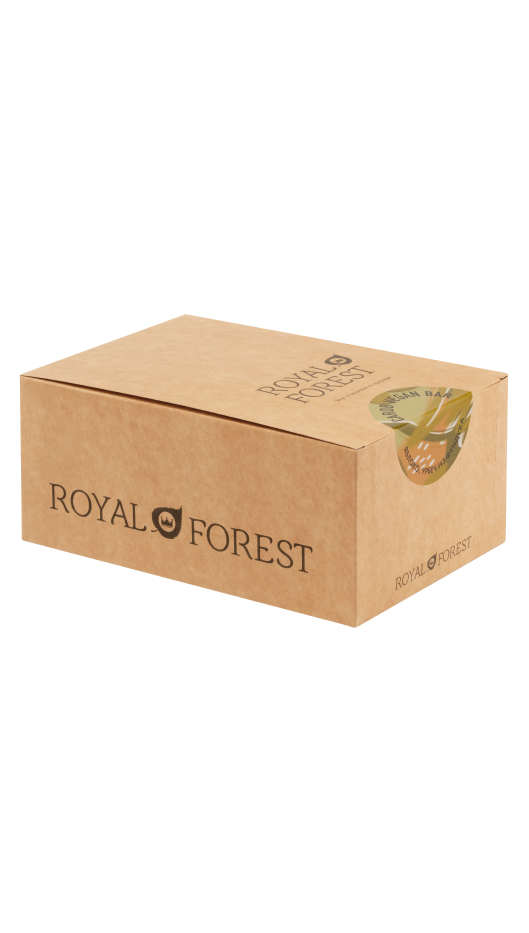 картинка Шоубокс шоколад из кэроба Royal Forest (Яблоко, урбеч из фундука) от Royal Forest