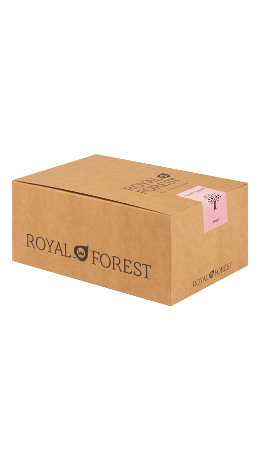 картинка Шоубокс веганский шоколад Royal Forest белый от Royal Forest
