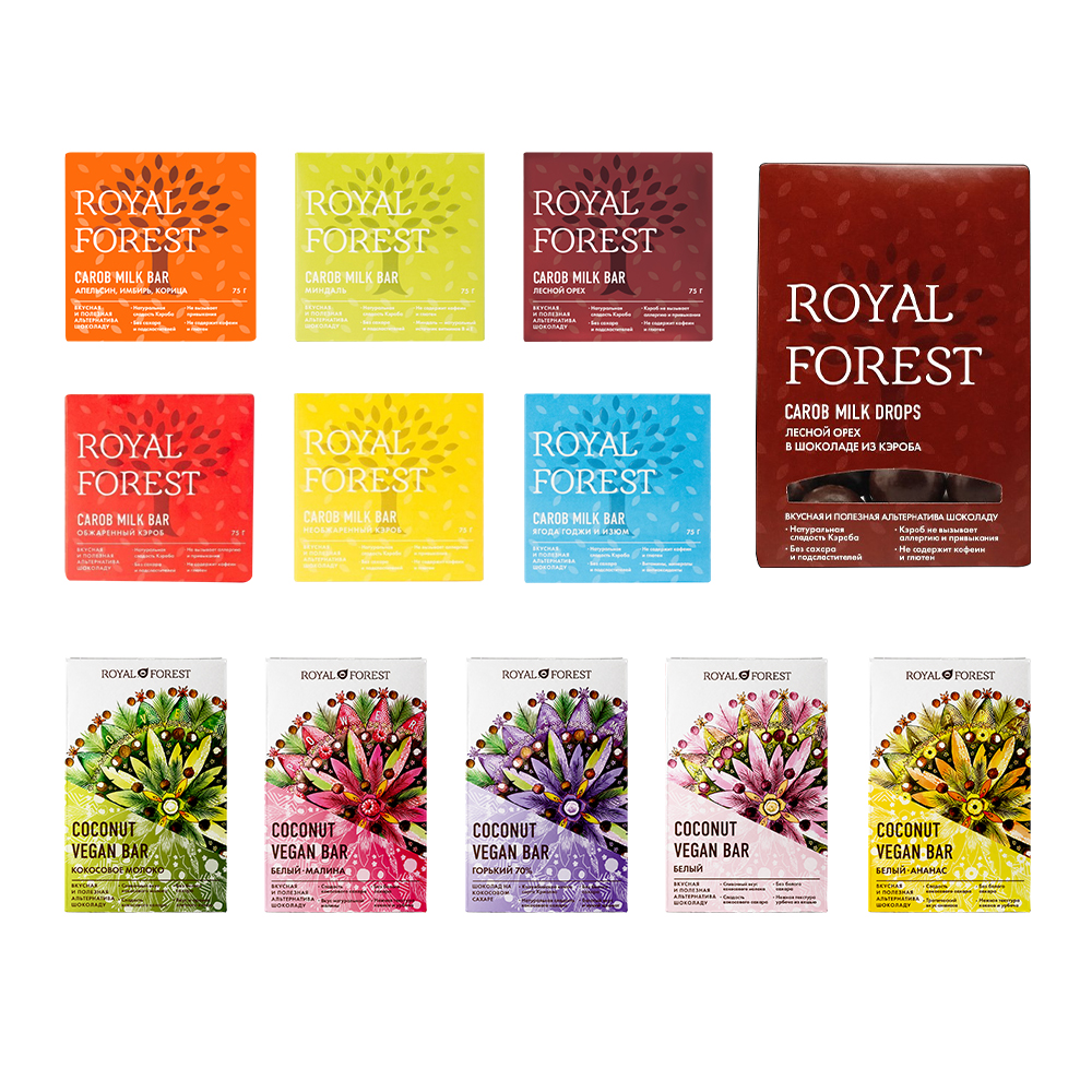 Шоколадный набор Royal Forest