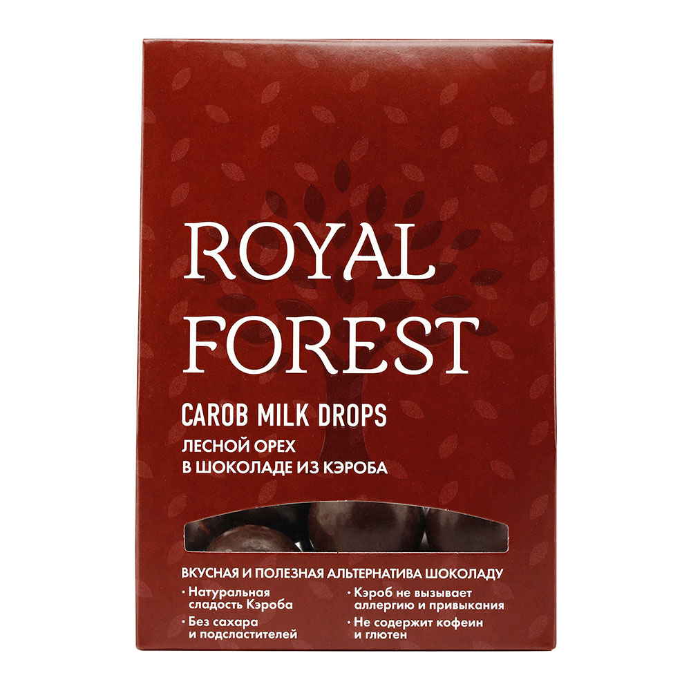 Фундук в шоколаде Royal Forest из кэроба