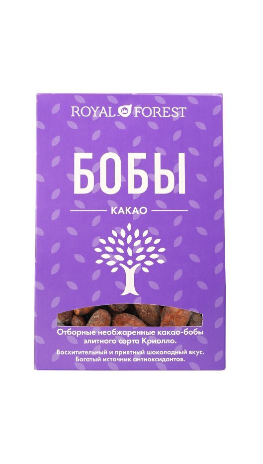 Бобы какао Royal Forest