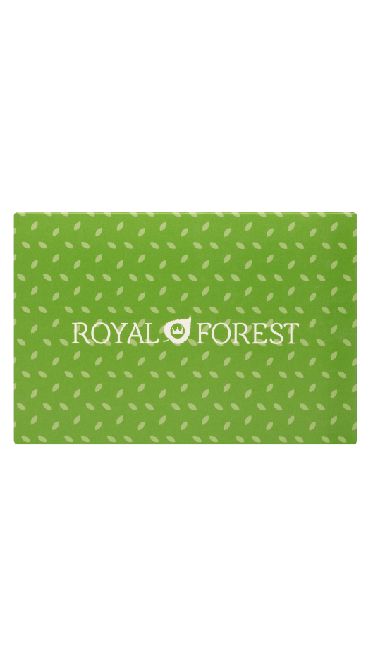 картинка Шоубокс белый веганский ананасовый шоколад Royal Forest от Royal Forest