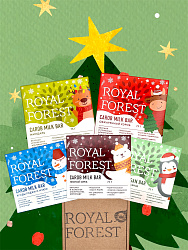 Новогодний шоколадный набор, синий