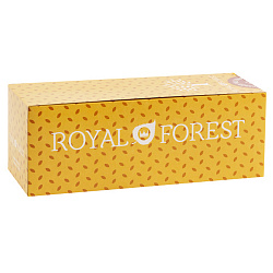 Шоубокс шоколад из кэроба Royal Forest с лесными орехами 16 шт.