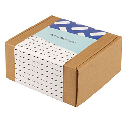 Новогодний шоколадный набор, синий