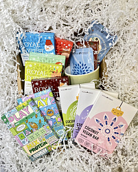 Новогодний шоколадный набор, розовый