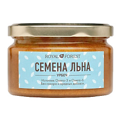 Урбеч Royal Forest из семян белого льна