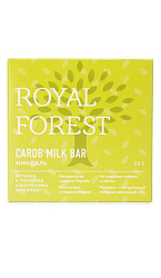 Шоколад из кэроба Royal Forest с миндалем